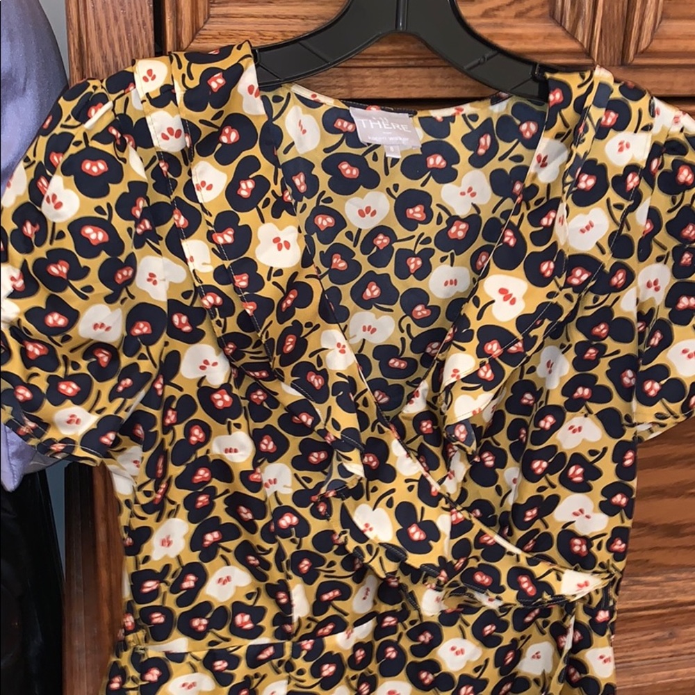 Karen Walker faux wrap dress